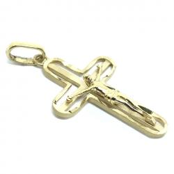 Crucifixo de ouro 18k - 2CZO0318